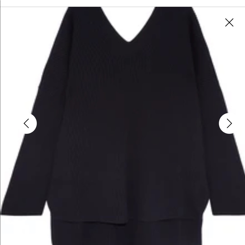 Oversized ribbed wool sweater from net a porter barely worn